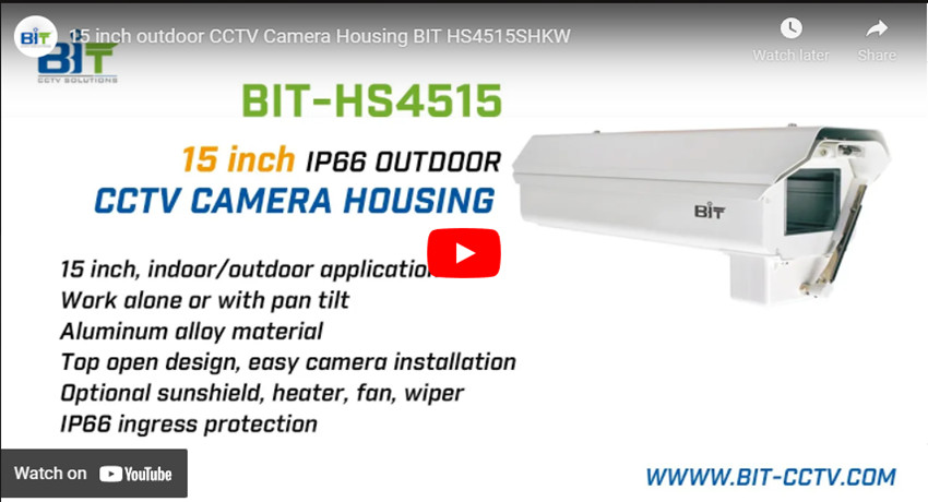 15 Inch Outdoor Cctv Camera Housing Bit Hs45shkw
