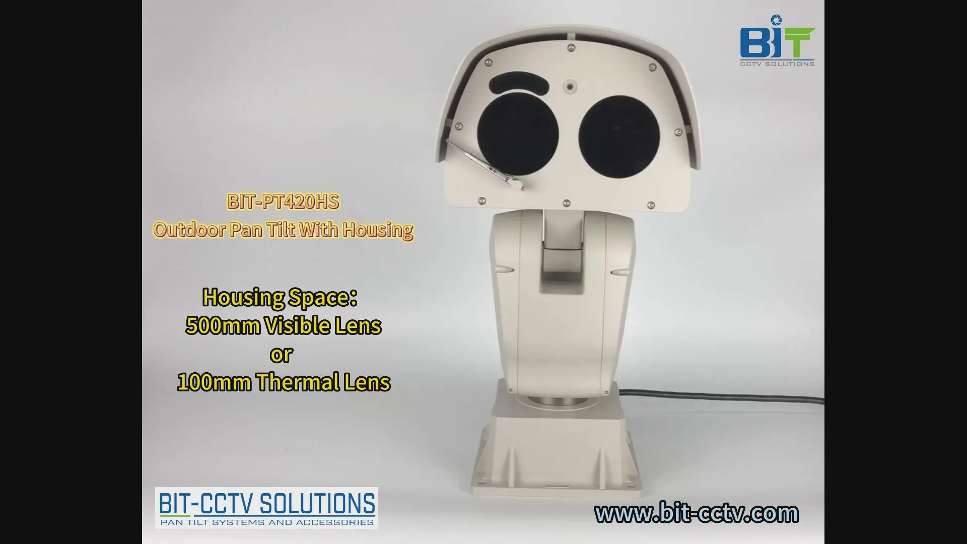 BIT-PT420HS Pan Tilt Unidade/Posicionador com Habitação